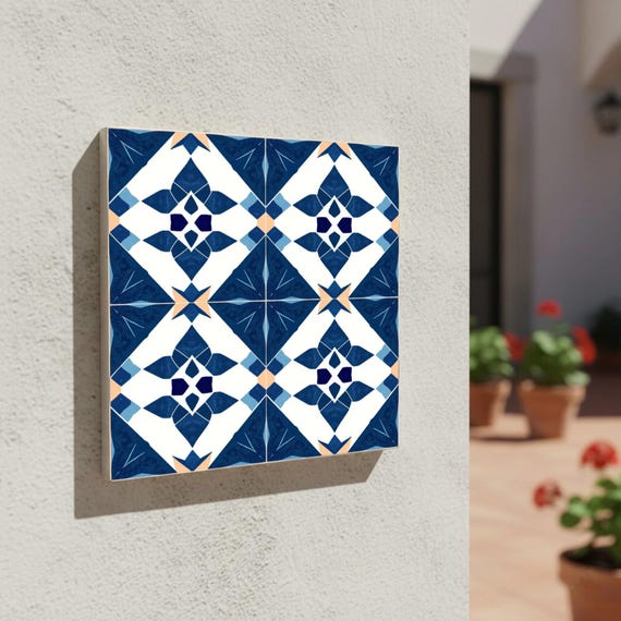 Azul geométrico — vista 4