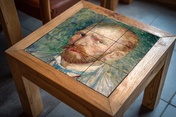 Mural de autorretrato de Van Gogh — vista 4