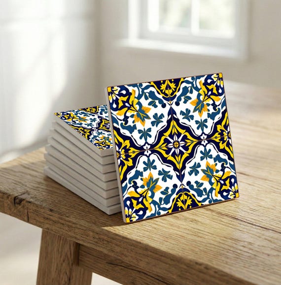 Marseille Provençal — Azulejo decorativo de Cerámicas La Noria