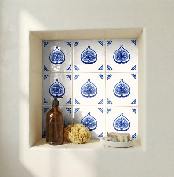 Fig en azul de Delft — vista 3