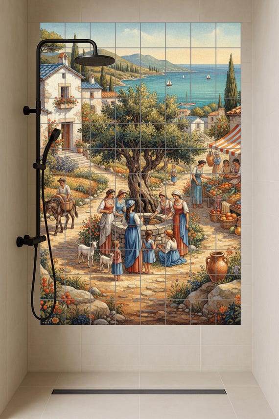 Pueblo mediterráneo — vista 3
