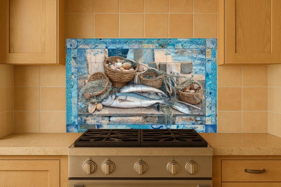 Mural de peces del Egeo — vista 4
