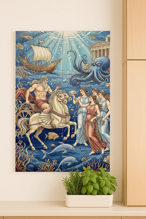 La corte de Poseidón bajo las olas — vista 3