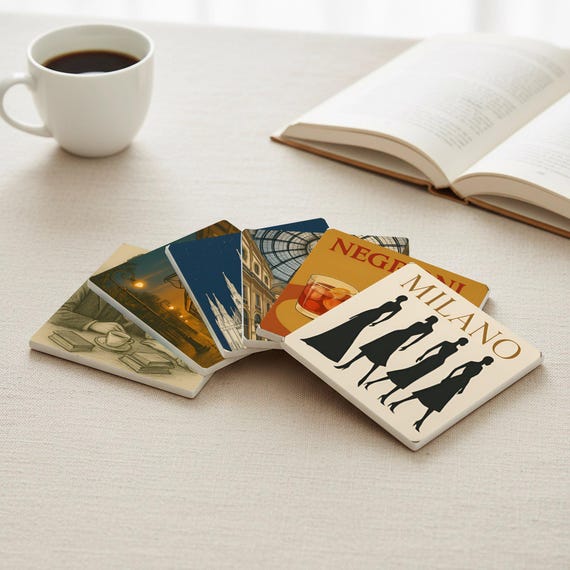 Milan Ceramic Coasters