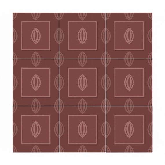 Terracota geométrico minimalista