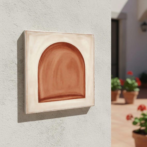 Terracota estilo arco minimalista