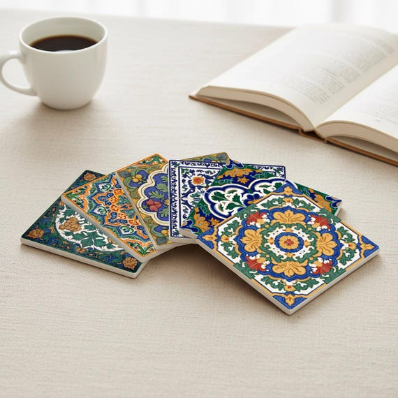 Ornamental con motivos florales — vista 3