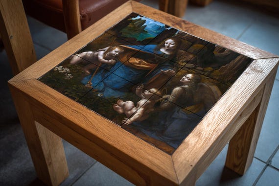 Virgen de las Rocas de Leonardo da Vinci — vista 2