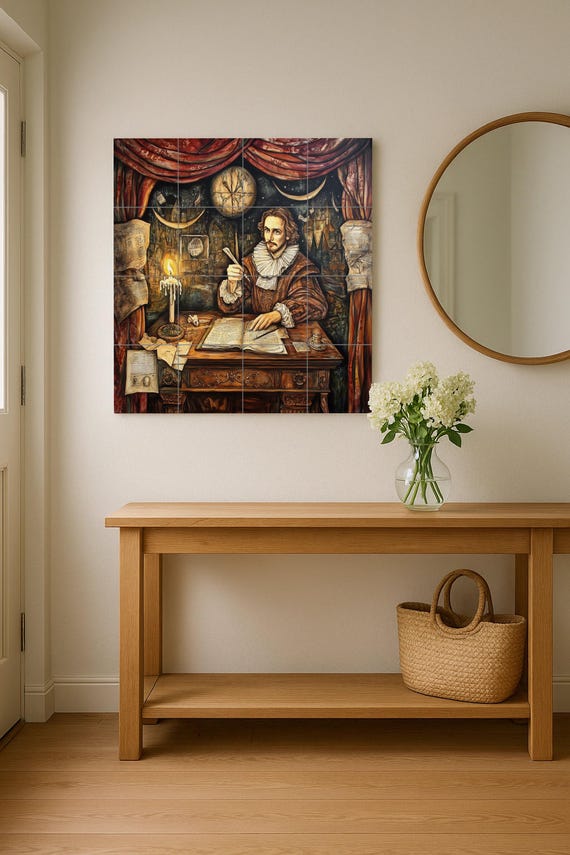 Mural de Shakespeare — vista 2