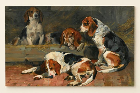 Panel mural de perro — vista 3