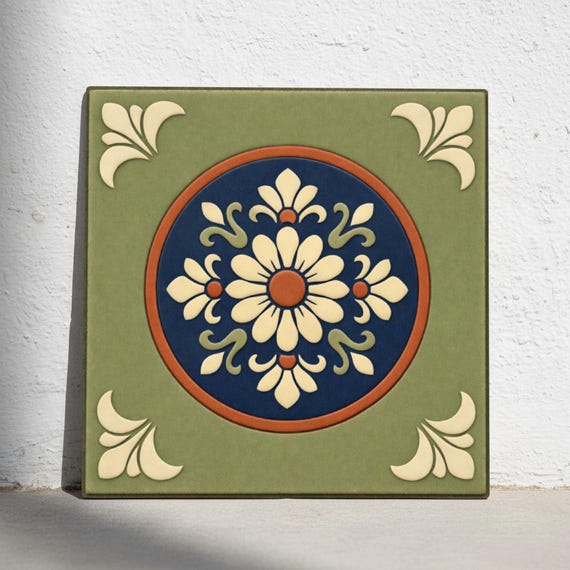 San Antonio — Azulejo decorativo de Cerámicas La Noria