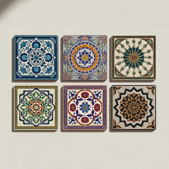 Mosaico cerámico bizantino