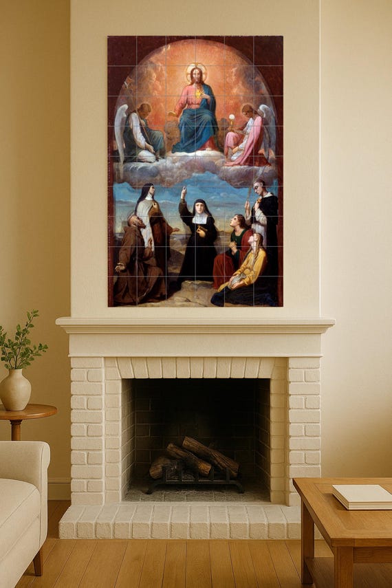 Sagrado Corazón de Jesús en Gloria — vista 3