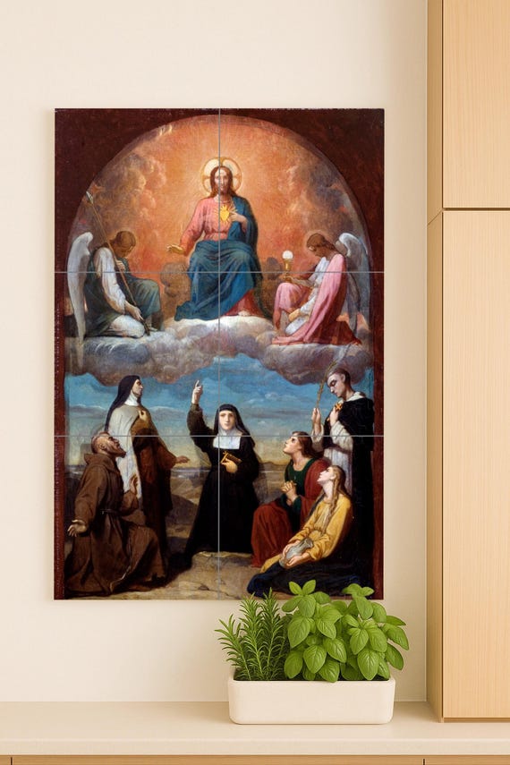 Sagrado Corazón de Jesús en Gloria — vista 4