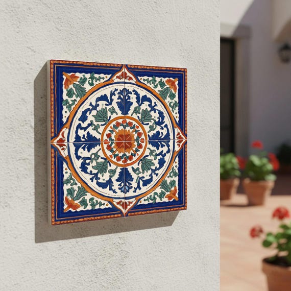 Maiolica rosetón — vista 4