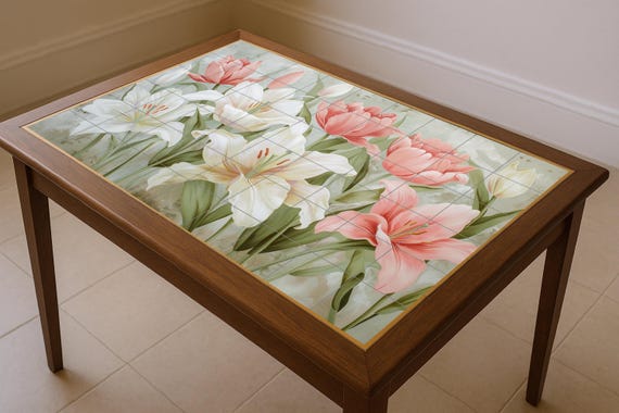 Mural floral Hanakotoba — vista 4