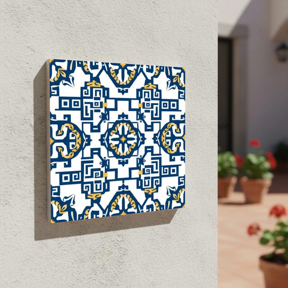 Athens Neoclassical — Azulejo decorativo de Cerámicas La Noria