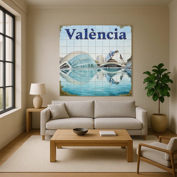 Arte mural de la Ciudad de las Artes y las Ciencias de Valencia — vista 4