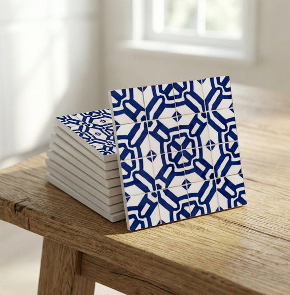Indigo geométrico