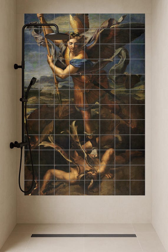 San Miguel venciendo a Satanás — vista 3