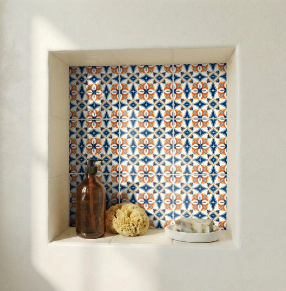 Barcelona geométrico — Azulejo decorativo de Cerámicas La Noria