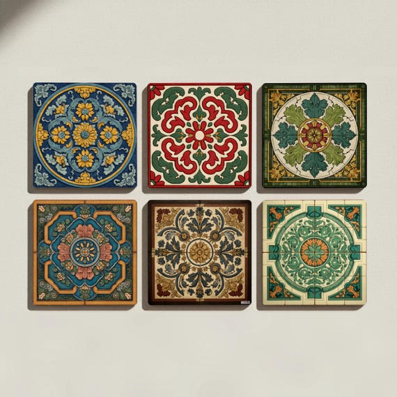 Azulejos de loza francesa