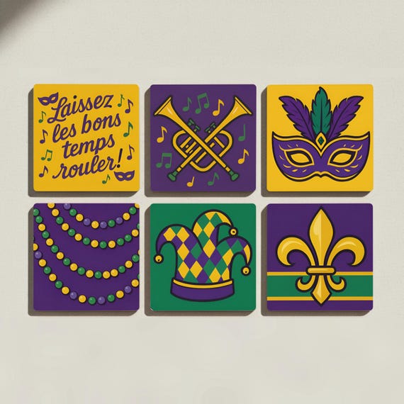 Mardi Gras / Decoración del Carnaval de Nueva Orleans — vista 3