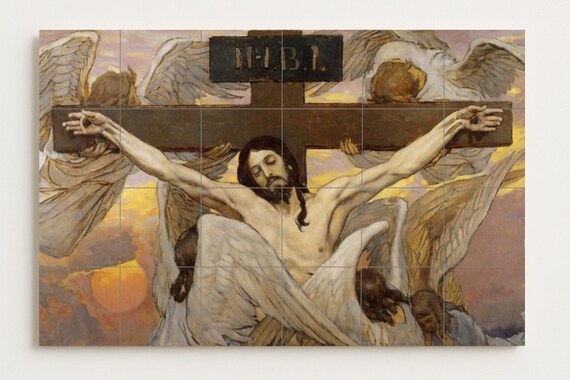 Mural de la crucifixión — vista 2