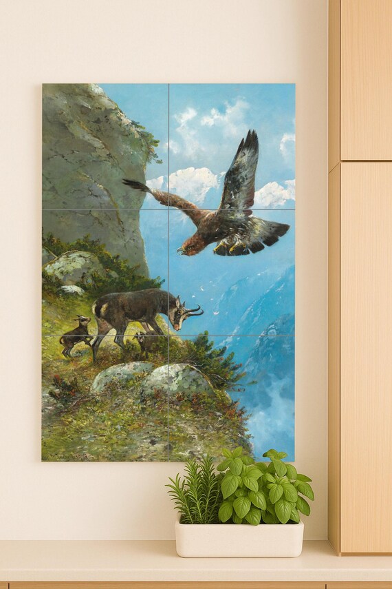Águila y rebeco — vista 4