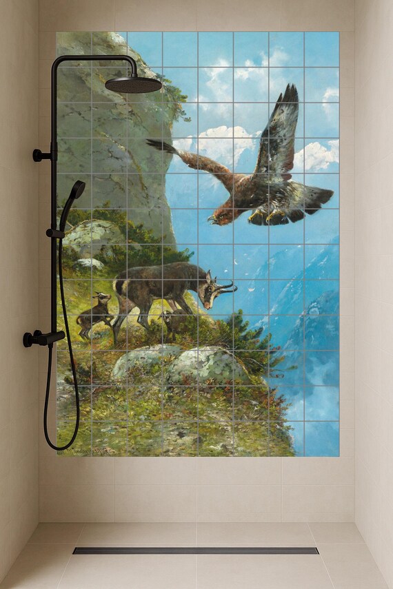 Águila y rebeco — vista 3