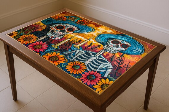Mural romántico del Día de los Muertos — vista 4