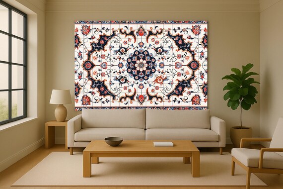Mural con motivos de Teherán — vista 4