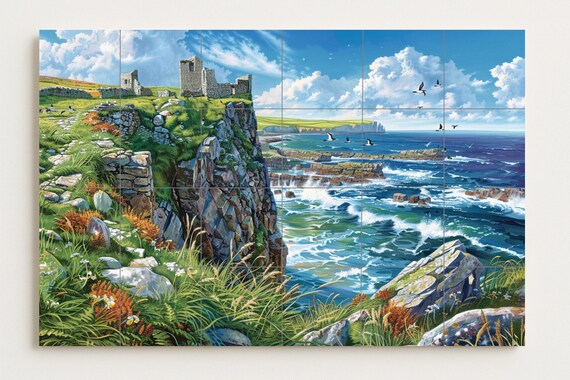 Mural de azulejos de Irlanda del Norte — vista 2