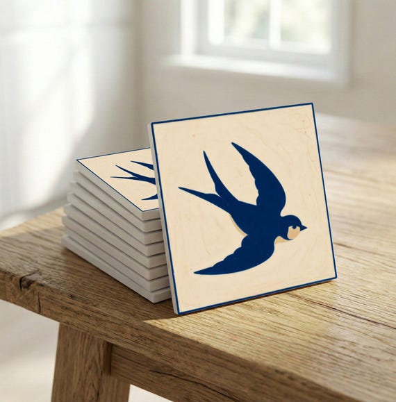 Swallow minimalista — vista 3