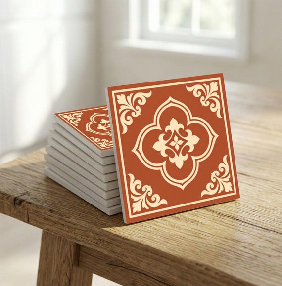 Terracota ornamental — vista 2