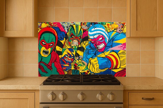 Mural de azulejos de lucha libre — vista 4