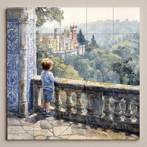 Mural cerámico del Palacio de los Niños — vista 4