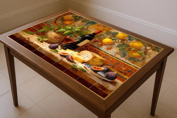 Mural de cocina mediterránea — vista 3