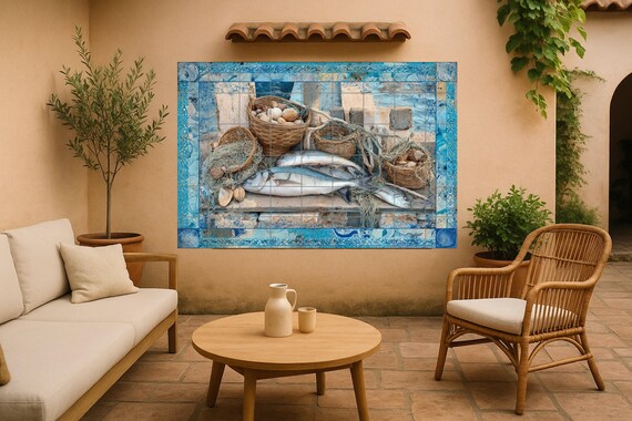 Mural de peces del Egeo — vista 2