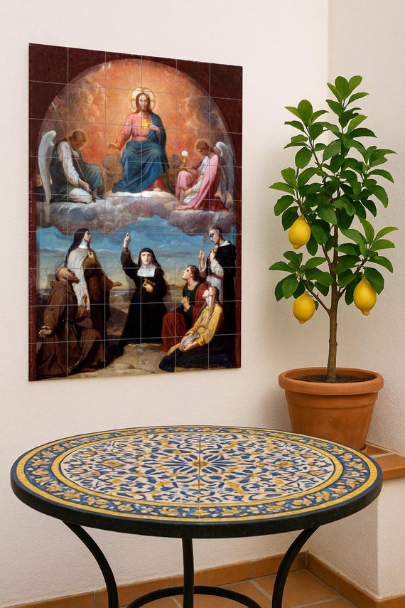 Sagrado Corazón de Jesús en Gloria — vista 2