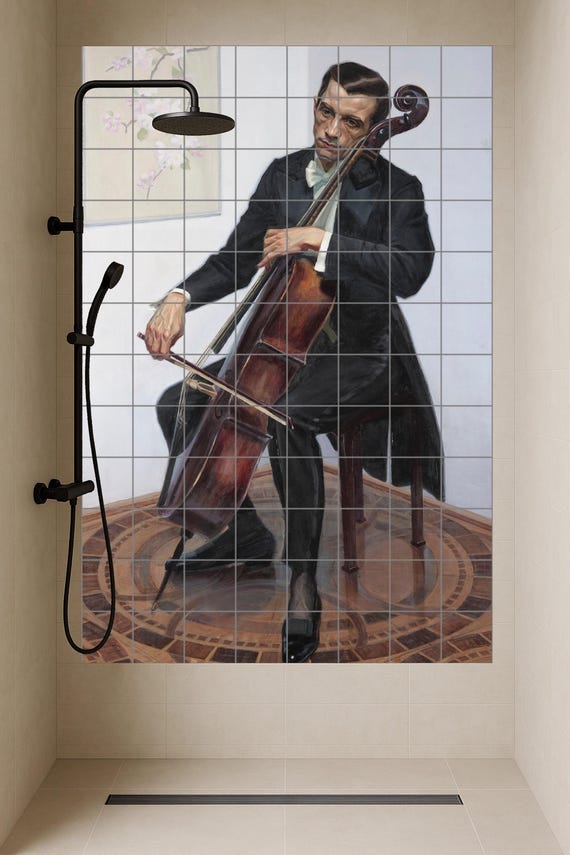 El violonchelista — vista 3