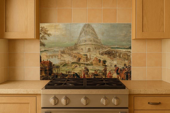 Mural de la Torre de Babel