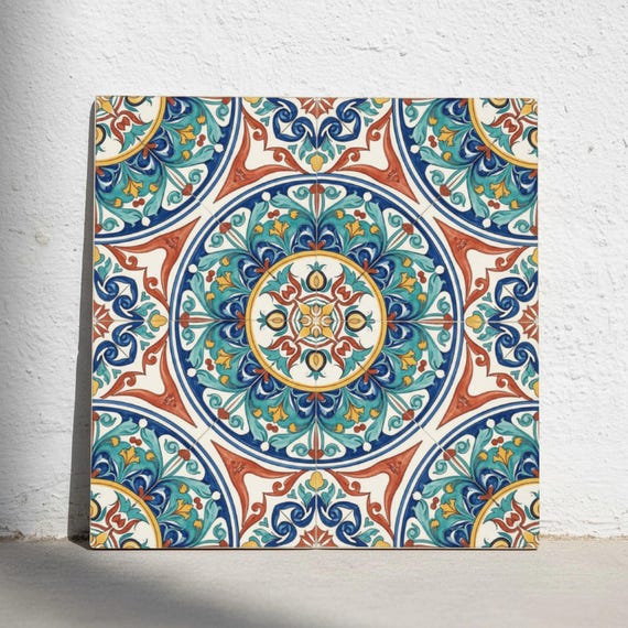 Málaga ornamental medallón — vista 2