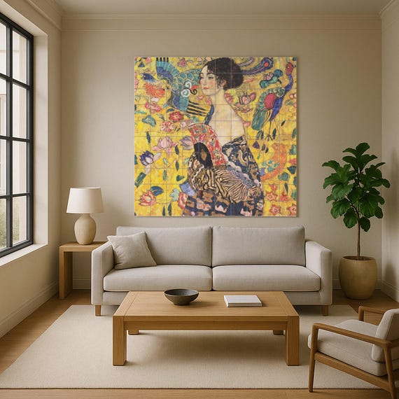 La dama del abanico de Gustav Klimt — vista 4