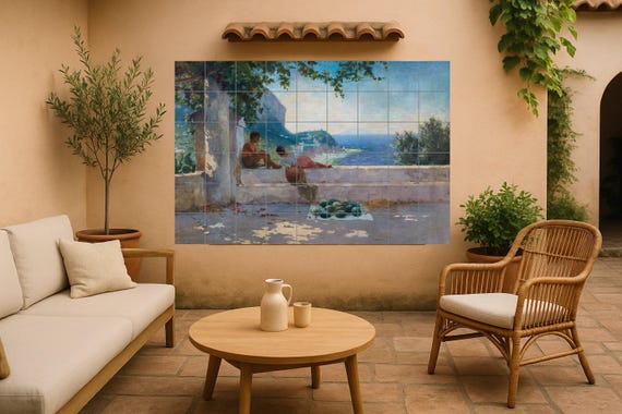 Panel mural de Capri — vista 2
