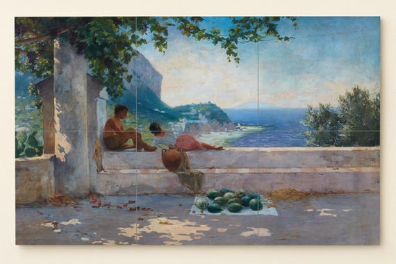 Panel mural de Capri — vista 3