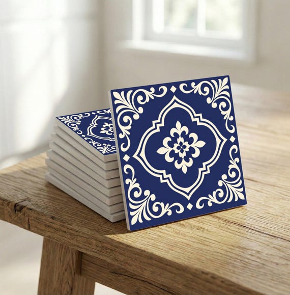 Real azul ornamental — vista 2