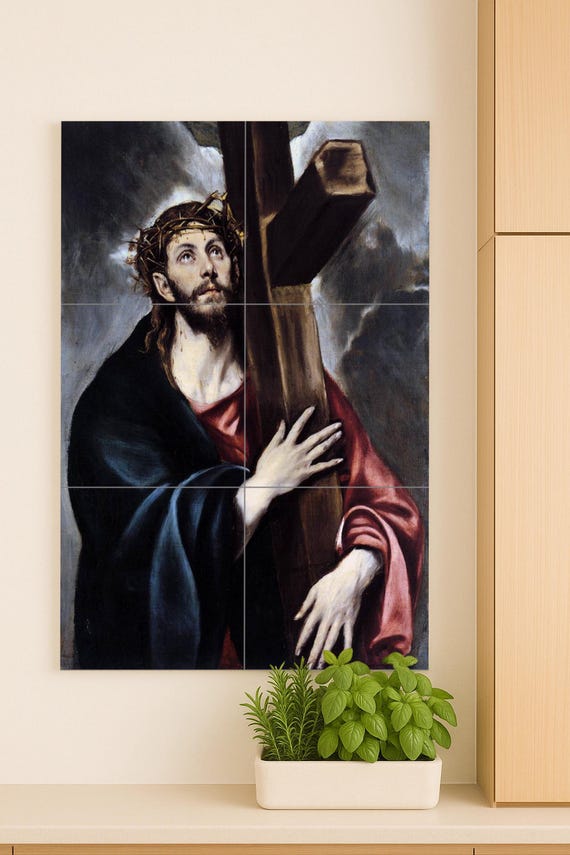 Cristo cargando la cruz — vista 4
