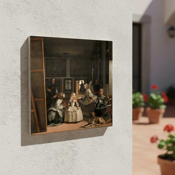 Las Meninas — Azulejo decorativo de Cerámicas La Noria