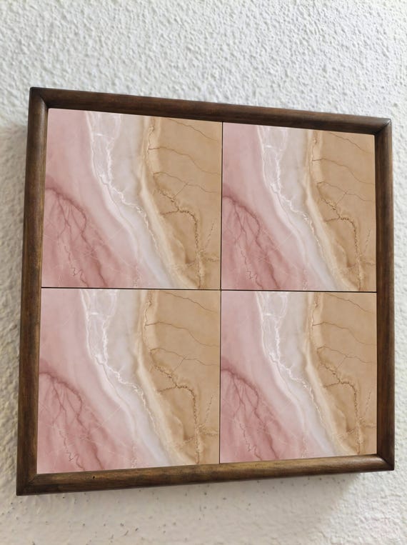 Blush mármol efecto — vista 3